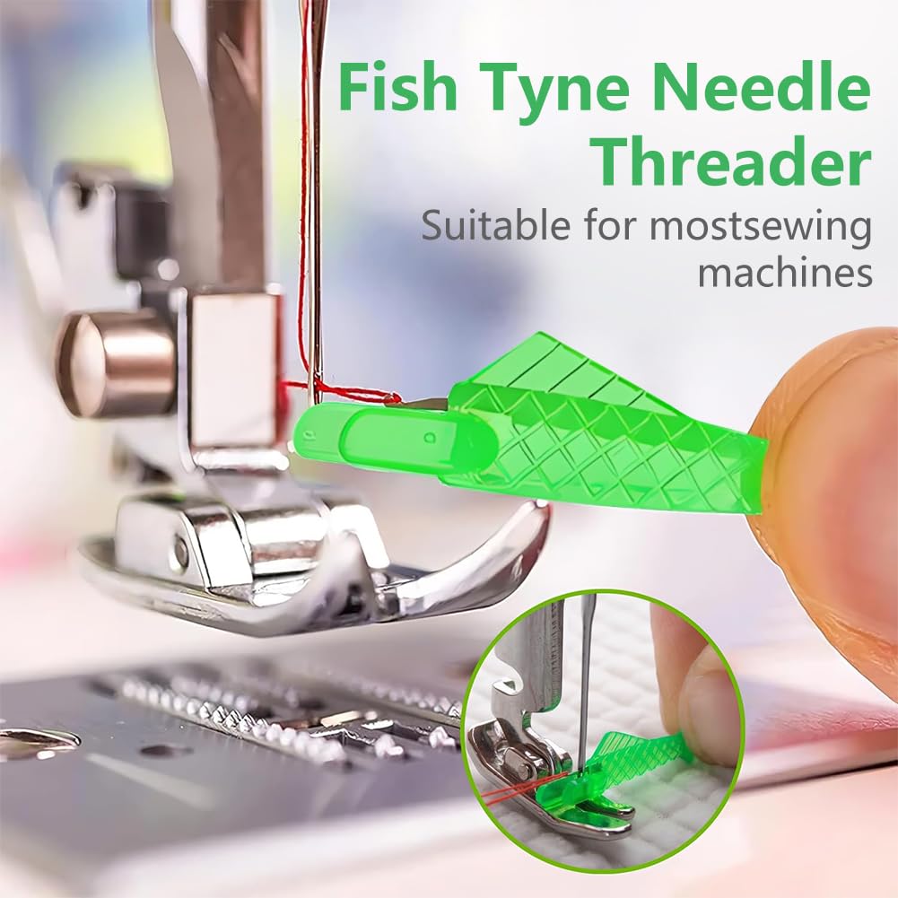 Fish Mouth Automatic Needle Threader, Quick Sewing Threading Tool (5)