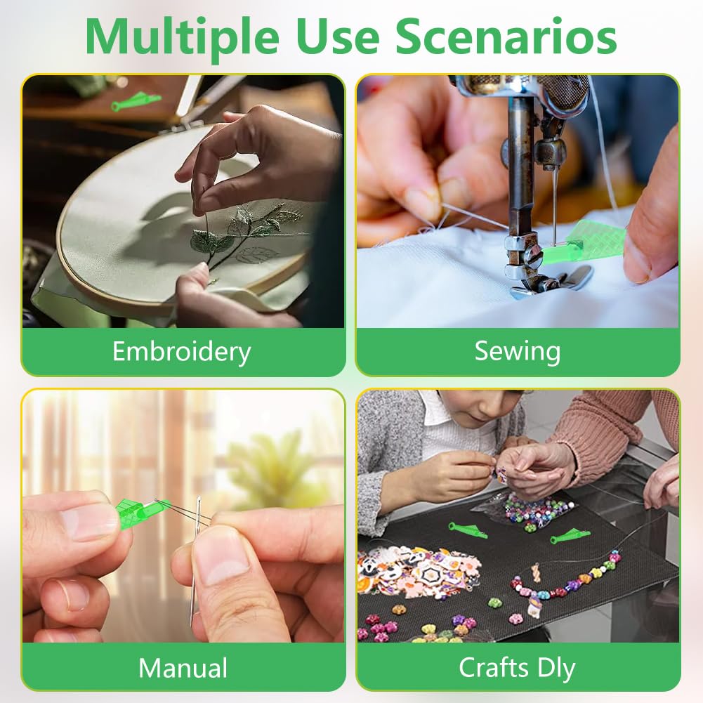 Fish Mouth Automatic Needle Threader, Quick Sewing Threading Tool (5)